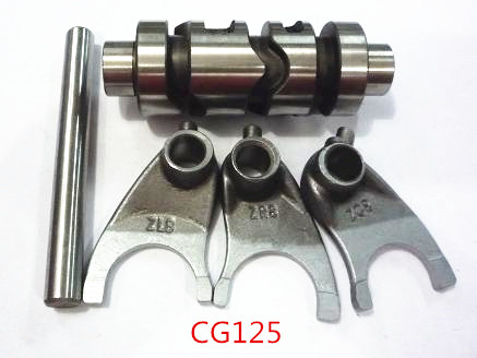 CG125 Motorcycle shift fork assembly